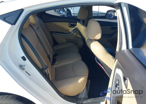 2013 Hyundai Elantra Limited z USA, uszkodzony, nr VIN 5NPDH4AE5DH240939